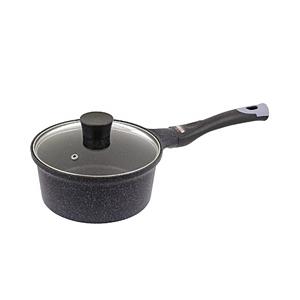 ベストコ ベストコ 片手鍋 18cm ガス火専用 ダイヤモンドコート イージーライト ネオ  マーブ...