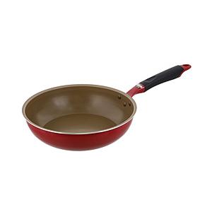 ベストコ ベストコ 深型フライパン 28cm IH ガス火対応  マットレッド ND-2775