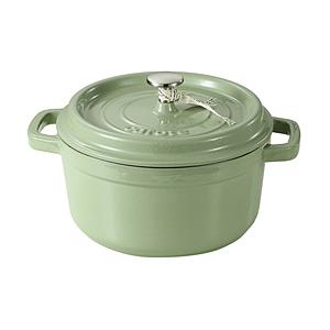 ベストコ CAROTE(カローテ) ココット鍋 24cm IH ガス火対応 鋳鉄 ホーロー 無水鍋 ...