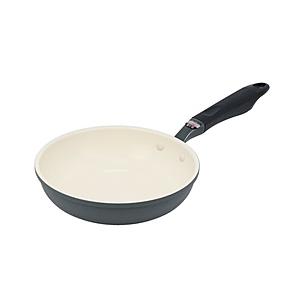 ベストコ フライパン 20cm セラミック IH ガス火対応 アリエッタセラミック  ダークグレー ...