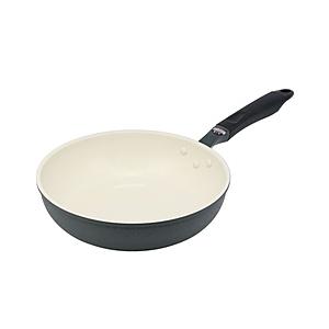 ベストコ フライパン 26cm セラミック IH ガス火対応 アリエッタセラミック  ダークグレー ...