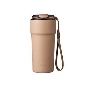 ベストコ タンブラー 650ml ふた付き 保温 保冷 セラミック ロック＆ロック メトロカフェ  ...