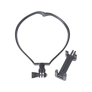 ETSUMI GoPro対応 ネックレスホルダー ブラック  ブラック E-2236