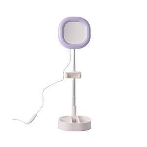 ETSUMI エツミ VLOG キャワミライト スクエア  ホワイト E-2284