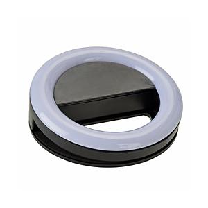 ETSUMI VLOG クリップリングライトRGB  ブラック E-2308