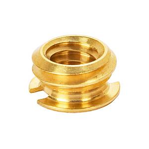 ETSUMI 止めネジアダプター Sサイズ(ネジ高5mm) 3/8インチメネジを1/4インチメネジに...