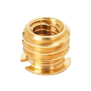 ETSUMI 止めネジアダプター Mサイズ(ネジ高8mm) 3/8インチメネジを1/4インチメネジに...