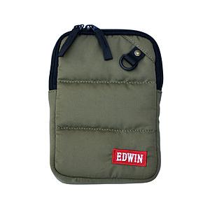エドウィン EDWIN キルティングショルダーポーチ  カーキ E-3578 【864】
