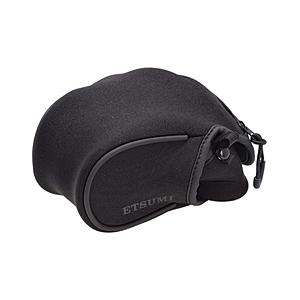 ETSUMI NPカメラケース ポケット SSサイズ  ブラック E-3582