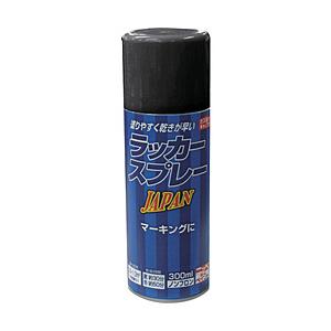 ニッペホームプロダクツ ラッカースプレー JPAN 300ml ブラック 221T002300