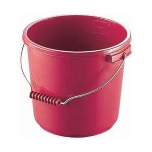 エンテック ポリプロバケツ PO-13A レッド ＜KBK2602＞