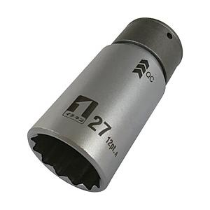 イチネンミツトモ ミツトモ　QCソケット　シングル　27mm　12角　IM―4W27―12K   1...