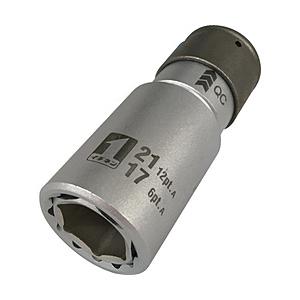 イチネンミツトモ ミツトモ　QCソケット　ダブル　17×21　6／12角　IM―4W1721O―61...