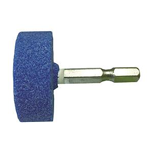 イチネンミツトモ ＲＥＬＩＥＦ　六角軸　軸付砥石　ステンレス用（ＷＡ）　平型　φ３８×１３ｍｍ   ...