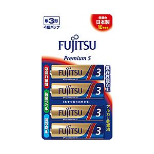 FDK アルカリ単3（4個ブリスターパック）　PremiumS  LR6PS(4Ｂ) 富士通   ［...