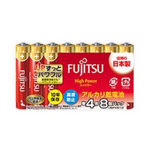 FUJITSU(富士通) LR03FH(8S)  アルカリ乾電池　単4形　1.5V LR03F　Hi...