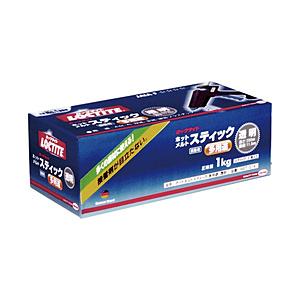 ヘンケルジャパン ホットメルトスティック　透明　HST01K （1箱51本）