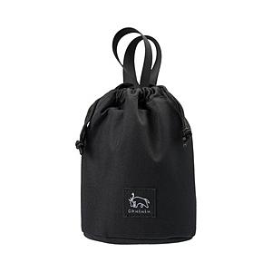 CHULULU Chululu（チュルル） ホリデイ ドローバッグ S ブラック （巾着タイプ） C...