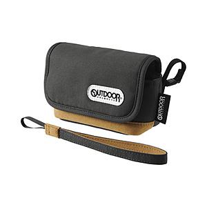 OUTDOOR カメラポーチ 05  ブラック ODCP05BK