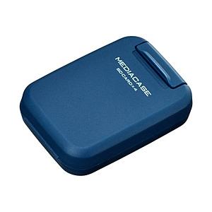 ハクバ ポータブルメディアケースS（SD/MicroSDカード用・スチールブルー）　DMC-20SS...