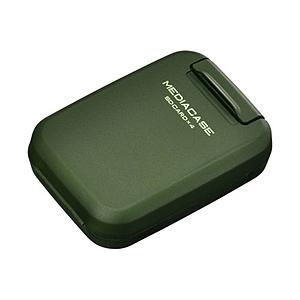 ハクバ ポータブルメディアケースS（SD/MicroSDカード用・アーミーグリーン） DMC-20SSDGR