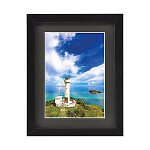 ハクバ 木製額縁 （2Lサイズ／ブラック）　FWMM01-BK2L