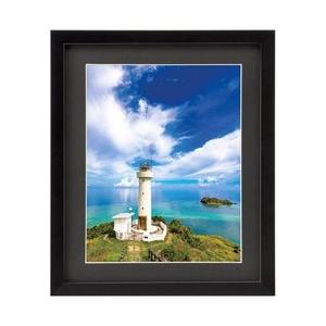 ハクバ 木製額縁 （6切サイズ／ブラック）　FWMM01-BK6