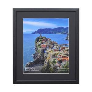 ハクバ 木製額 FW-04 ブラック 4切 FW-4-BK4 ブラック4切