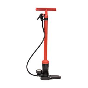 フルプラ ダイヤポンプ空気入れ圧力計付きレッド　910R