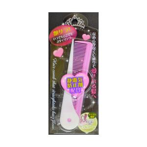 SHO-BI スリムコーム（シリコン配合）ピンク［コーム］