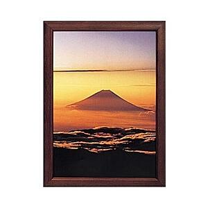 フジカラー デジフォトフレームD3 （A4/ブラウン）