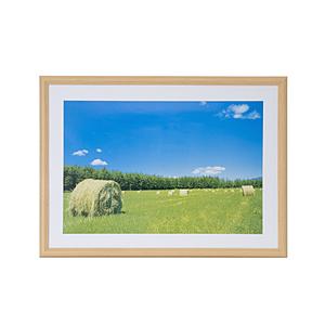 フジカラー 木製額縁 YM-3 （デジタルA3ノビ/木地 アクリル）