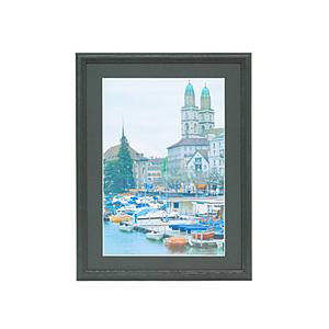 フジカラー 木製額縁_IM-30_ワイド4切_ブラック ブラック