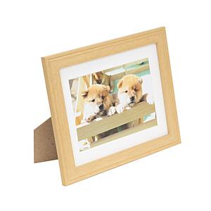 フジカラー 木製額縁_YM-9_キャビネ(2L)_木地 木地