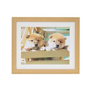 フジカラー 木製額縁_YM-9_6切_木地 木地