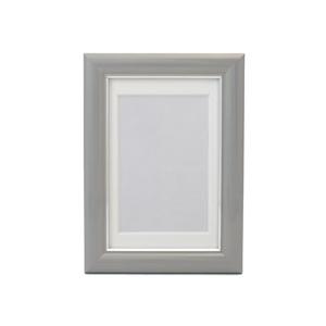 フジカラー パール肖像額_ハガキL_グレー