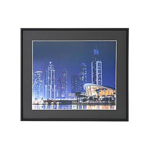 フジカラー アルミ額縁_A31_4切_ブラック ブラック