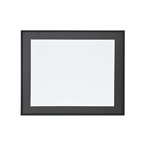 フジカラー アルミ額縁_A31_半切_ブラック ブラック