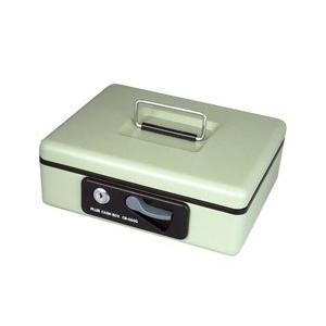 PLUS 手提金庫 「CB-050G-LGY M」 12-862 （エルグレー）