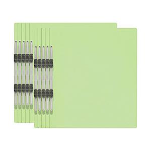 PLUS フラットF樹脂10冊021NPA4SGR   NO.021NP