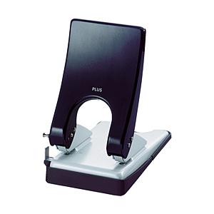 PLUS 2穴パンチ　フォース1/2　M　黒　PU830ABK