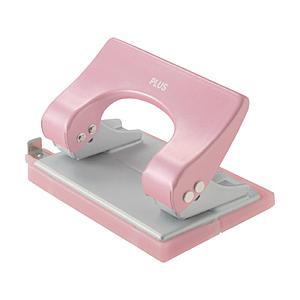 PLUS 2穴パンチ Sサイズ（紙箱入） フォース1/2 ピンク 30-699