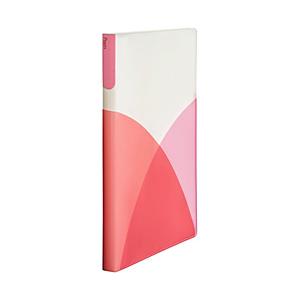 PLUS クリアファイル [A4/40P] Pasty(パスティ) チェリーピンク FC-410P