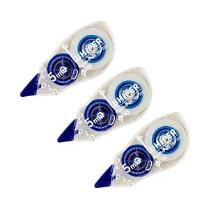 PLUS 修正WH-PPWH-705-3Pブルー   WH-705-3P