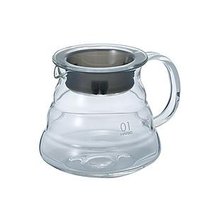 ハリオ V60レンジサーバー360 クリア  透明ブラック XGSR-36-TB