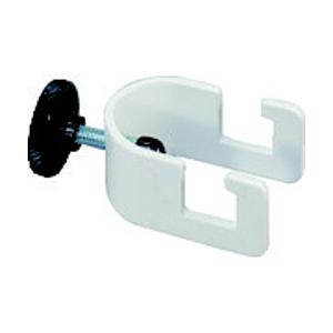 光 光　メッシュポール取付金具　白   PM-502