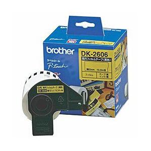 brother(ブラザー) ラベルプリンター用長尺フィルムテープ（黄色）「DKプレカットラベル」（黄...
