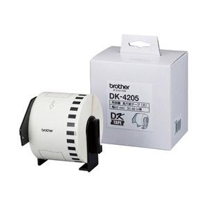 brother(ブラザー) ラベルライター用テープ　（テープ白／文字色黒／62mm×30.48m） ...