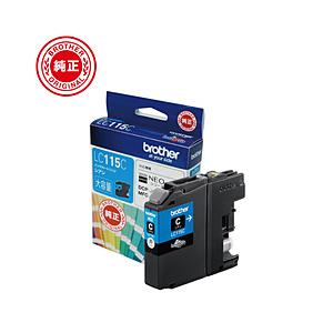 brother(ブラザー) 【純正】 LC115C 【ブラザー純正】インクカートリッジ シアン (大...