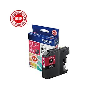 brother(ブラザー) 【純正】 LC115M 【ブラザー純正】インクカートリッジ マゼンタ (...